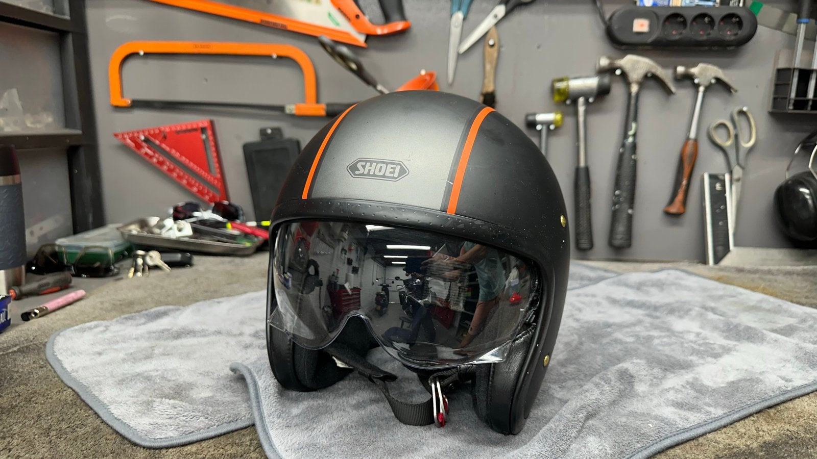 Shoei Jethelm JO Maat L, Heren, Jethelm, Ophalen of Verzenden, Shoei