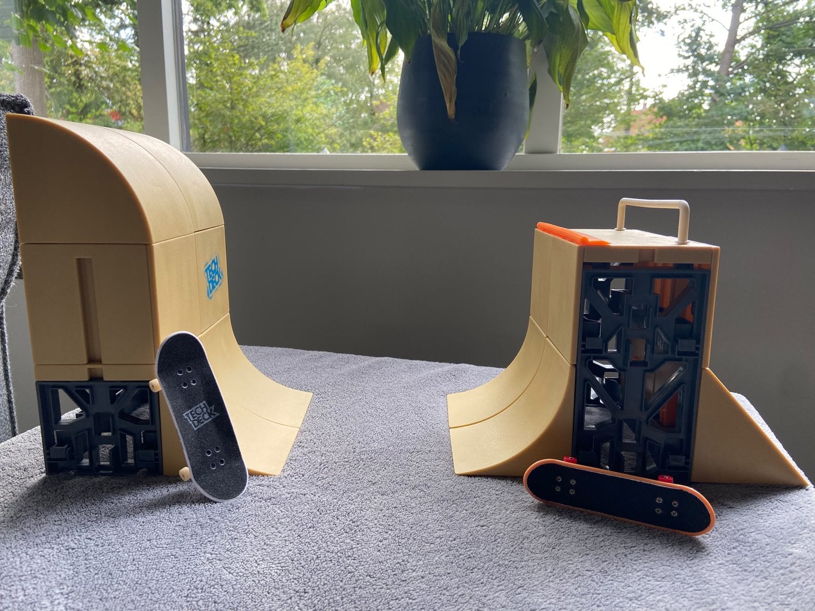 Tech Deck Skatepark Set met 2 Fingerboards, Ophalen of Verzenden, Gebruikt, Jongen of Meisje