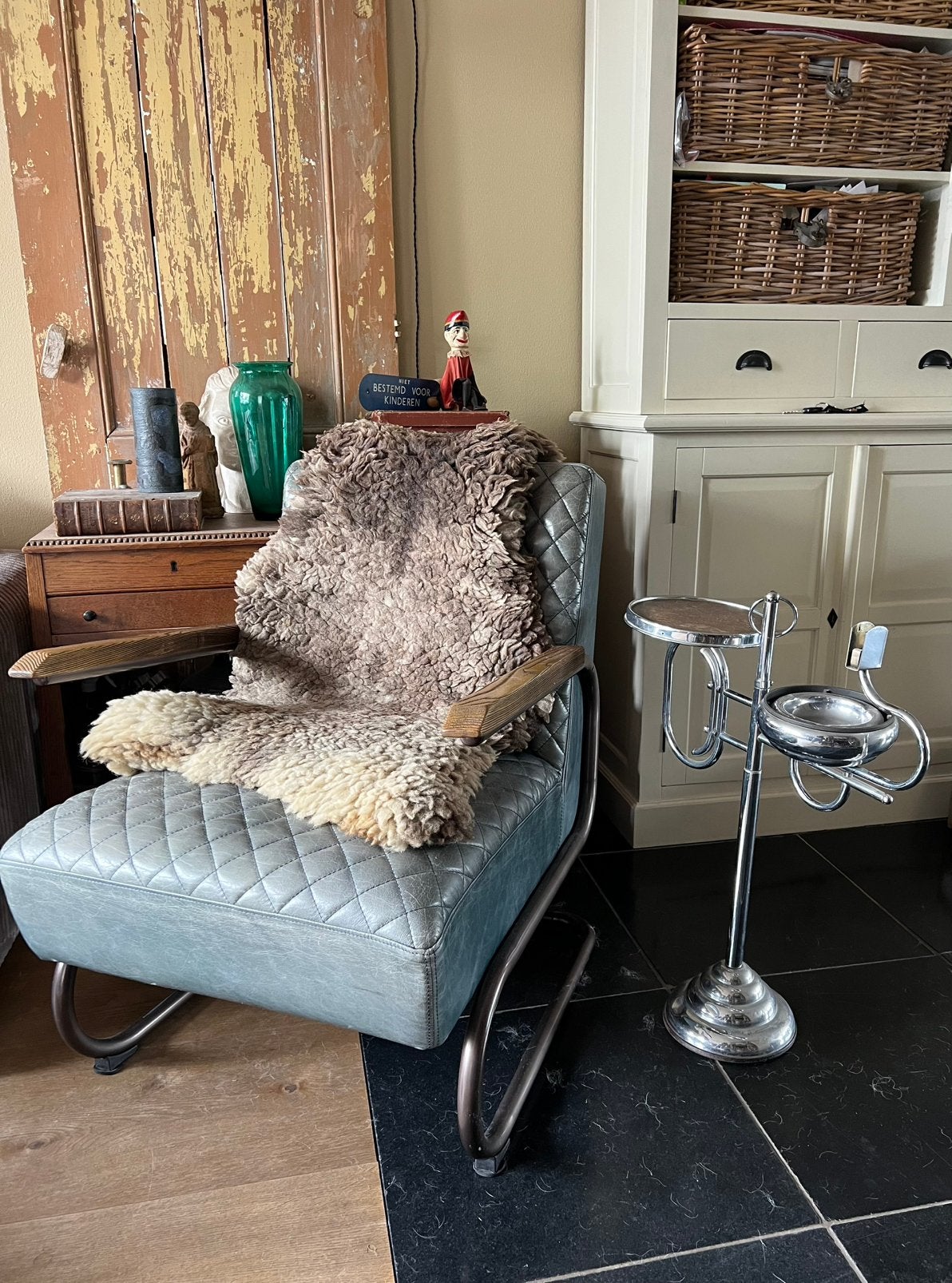 ART DECO STYLE ROOKSTANDAARD, Antiek en Kunst, Ophalen