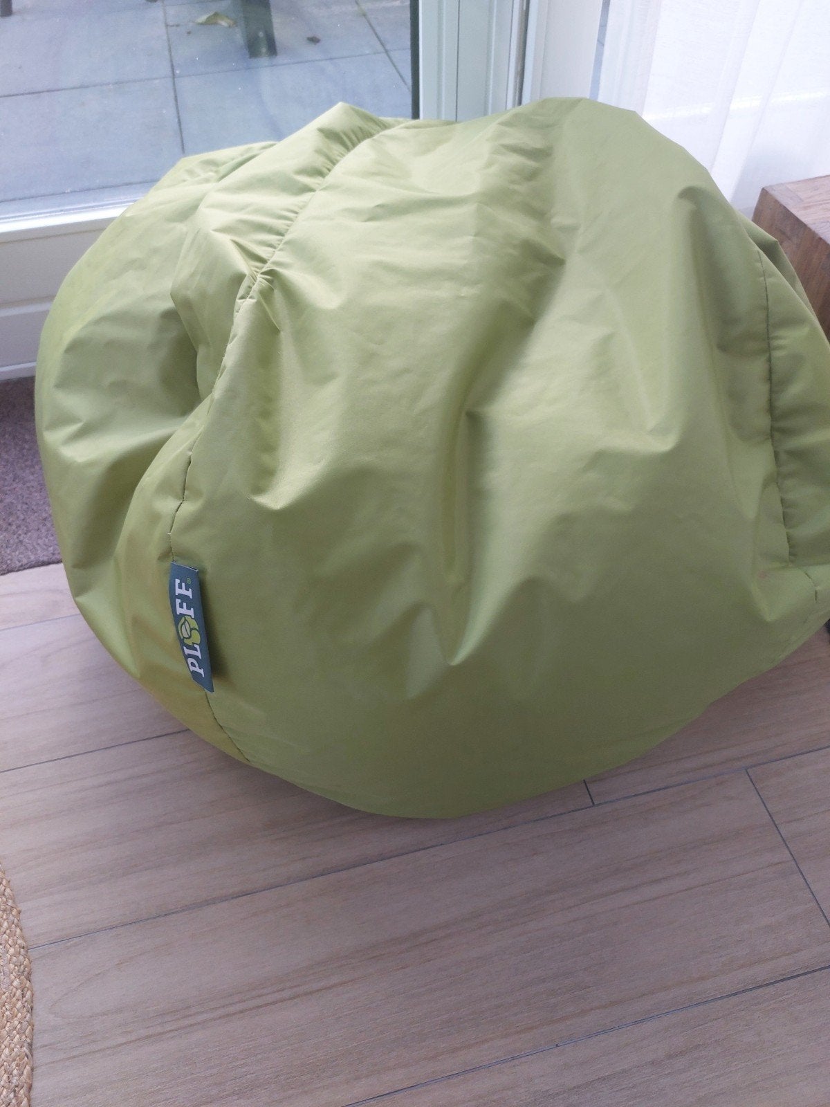 Ploff zitzak - Groen, Huis en Inrichting, Zitzakken, Ophalen of Verzenden, Gebruikt, Groen