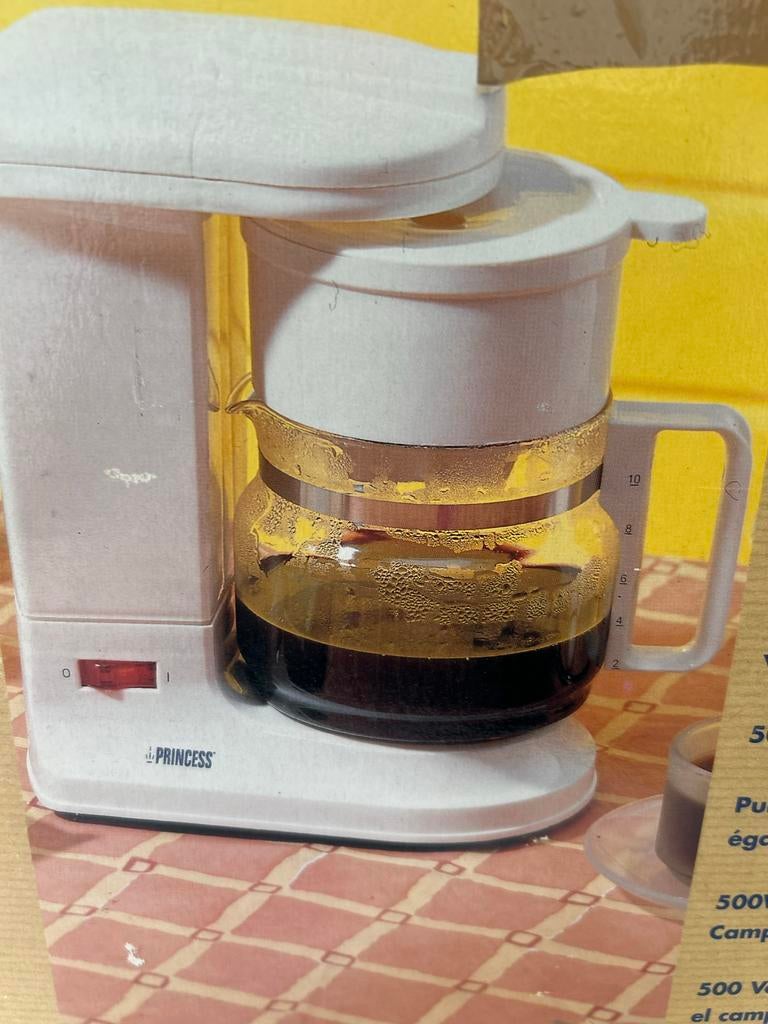 Princess Koffiezetapparaat - Klassiek en Functioneel, Gebruikt, 10 kopjes of meer, Koffiemachine, Gemalen koffie