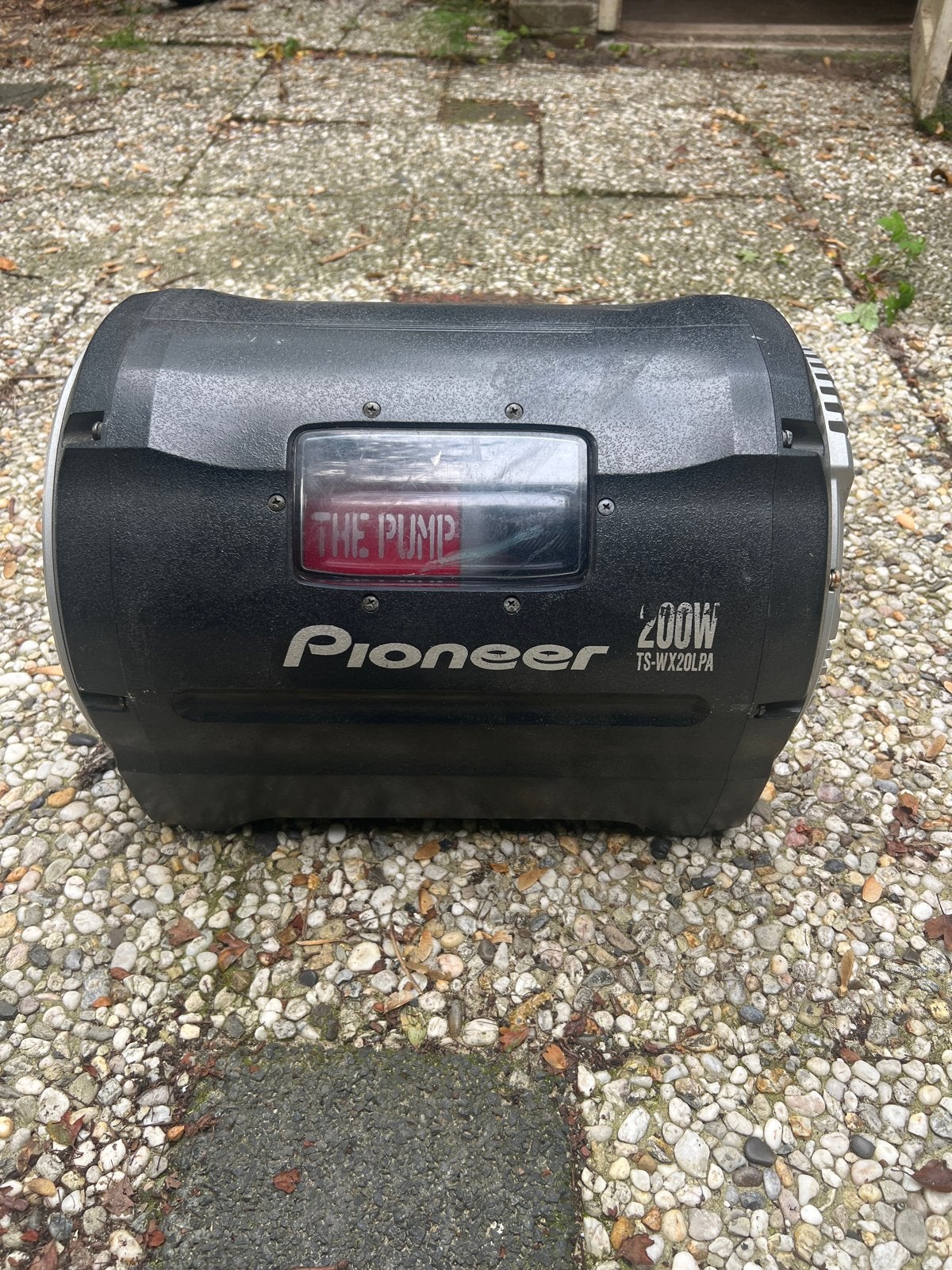 Pioneer TS-WX20LPA Subwoofer - De Pomp 200W, Auto diversen, Ophalen of Verzenden, Gebruikt