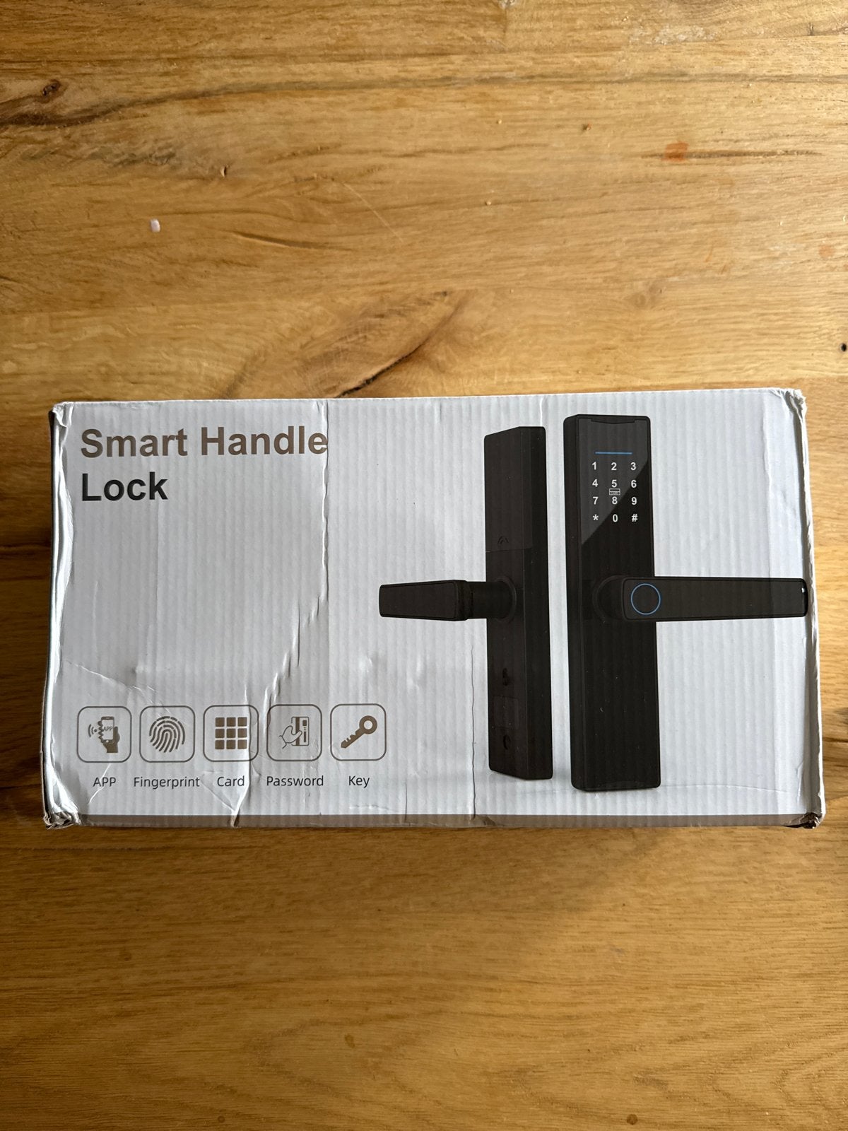 smart Deurslot Vingerafdruk Phipulo slim deurslot Tuya app, Ophalen of Verzenden, Nieuw, Overige materialen, Slot