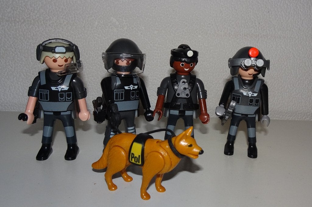 Playmobil arrestatieteam (5565), Gebruikt, Complete set, Ophalen of Verzenden, City action