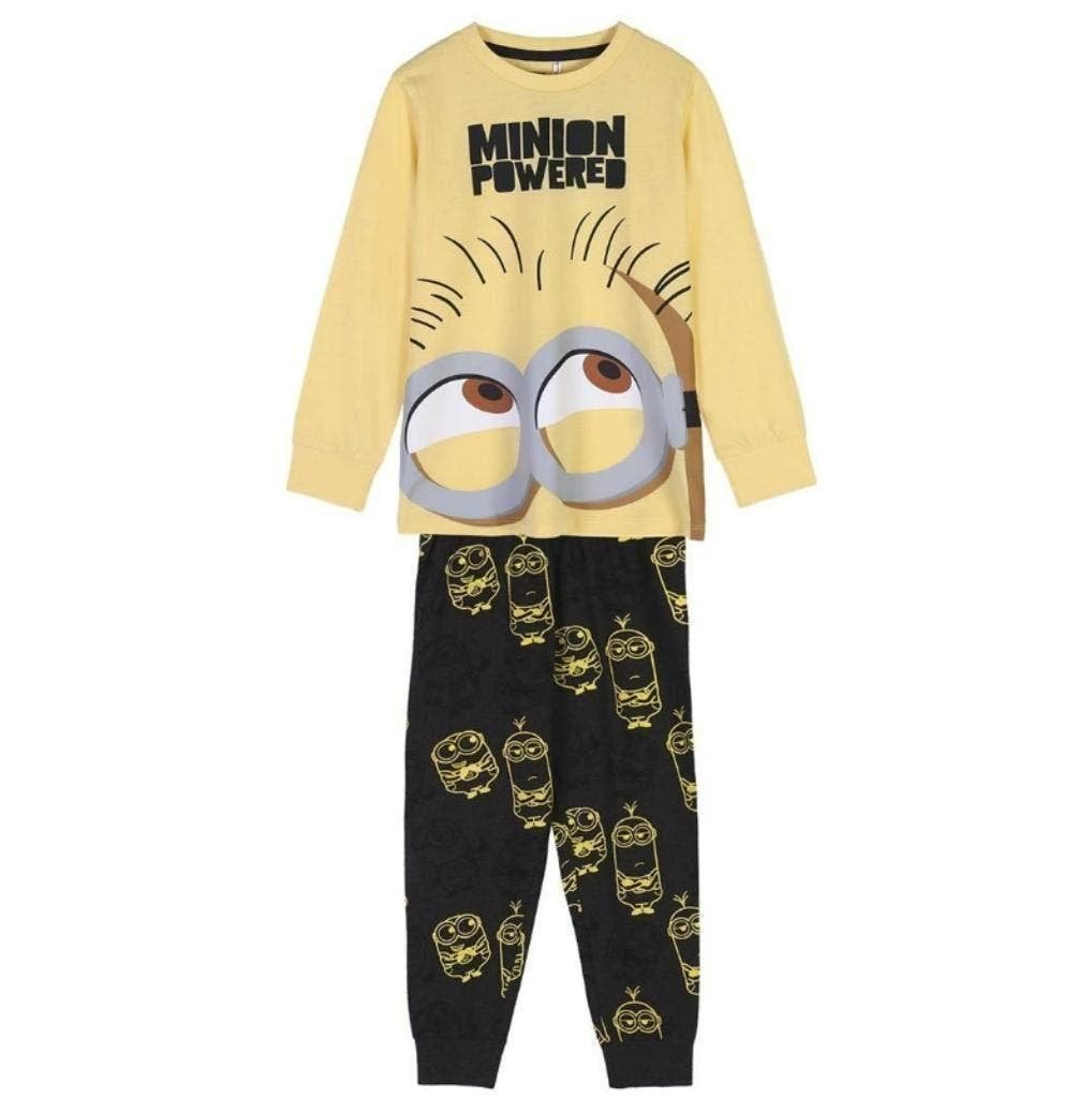 Minions Pyjama - Disney - Maat 98 - 104 - 110 - 116 - Katoen, Kinderen en Baby's, Kinderkleding | Maat 116, Disney, Nacht- of Onderkleding