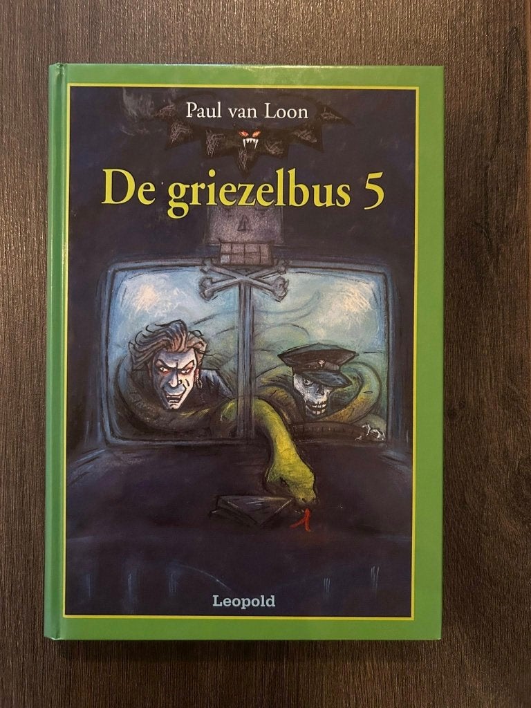 De griezelbus 5 - Paul van Loon, Ophalen of Verzenden, Zo goed als nieuw, Paul van Loon, Fictie algemeen