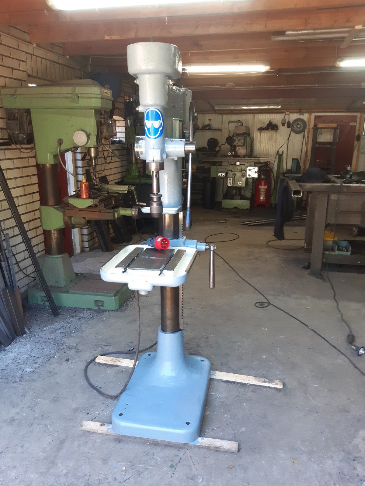 kolomboormachine, Ophalen, Gebruikt, Kolomboormachine