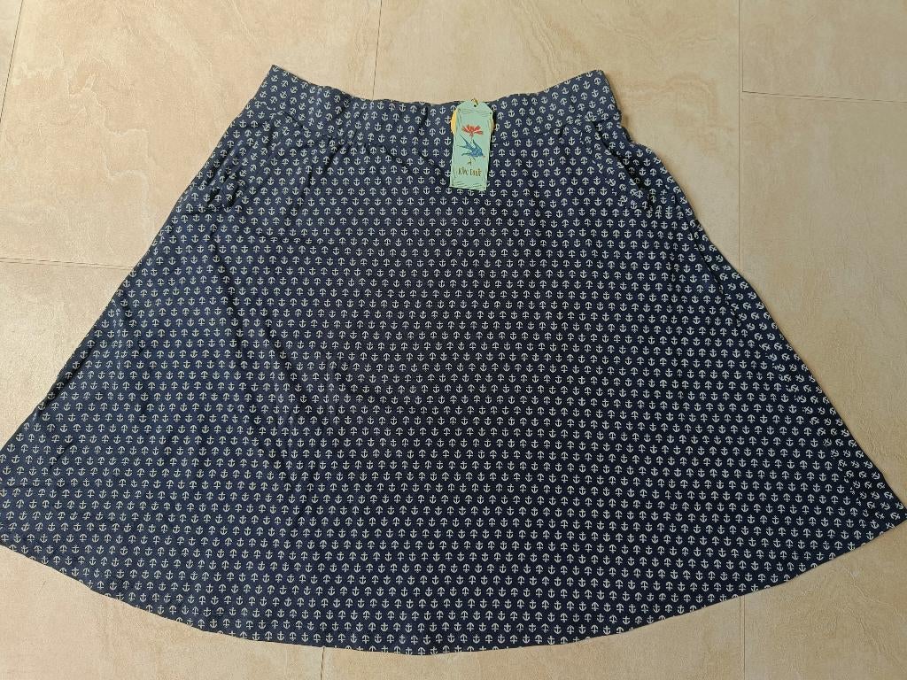 King Louie rok xxl nieuw blauw sofia skirt mariniere, Kleding | Dames, Rokken, Blauw, Maat 46/48 (XL) of groter, Nieuw, Ophalen of Verzenden