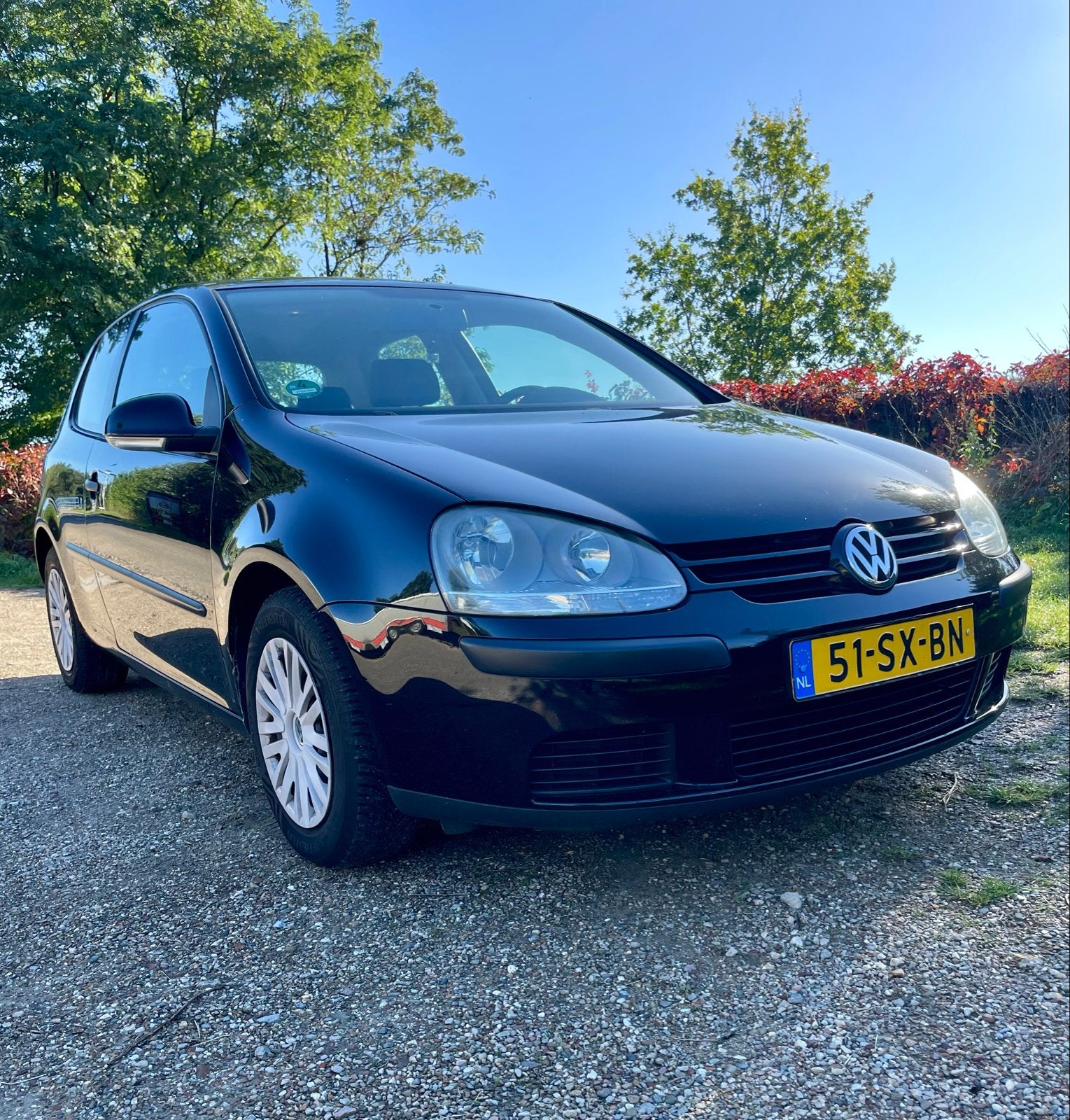 Volkswagen Golf 1.4 16V 55KW 3D 2006 Zwart, Voorwielaandrijving, Dealer onderhouden, Stof, 74 pk