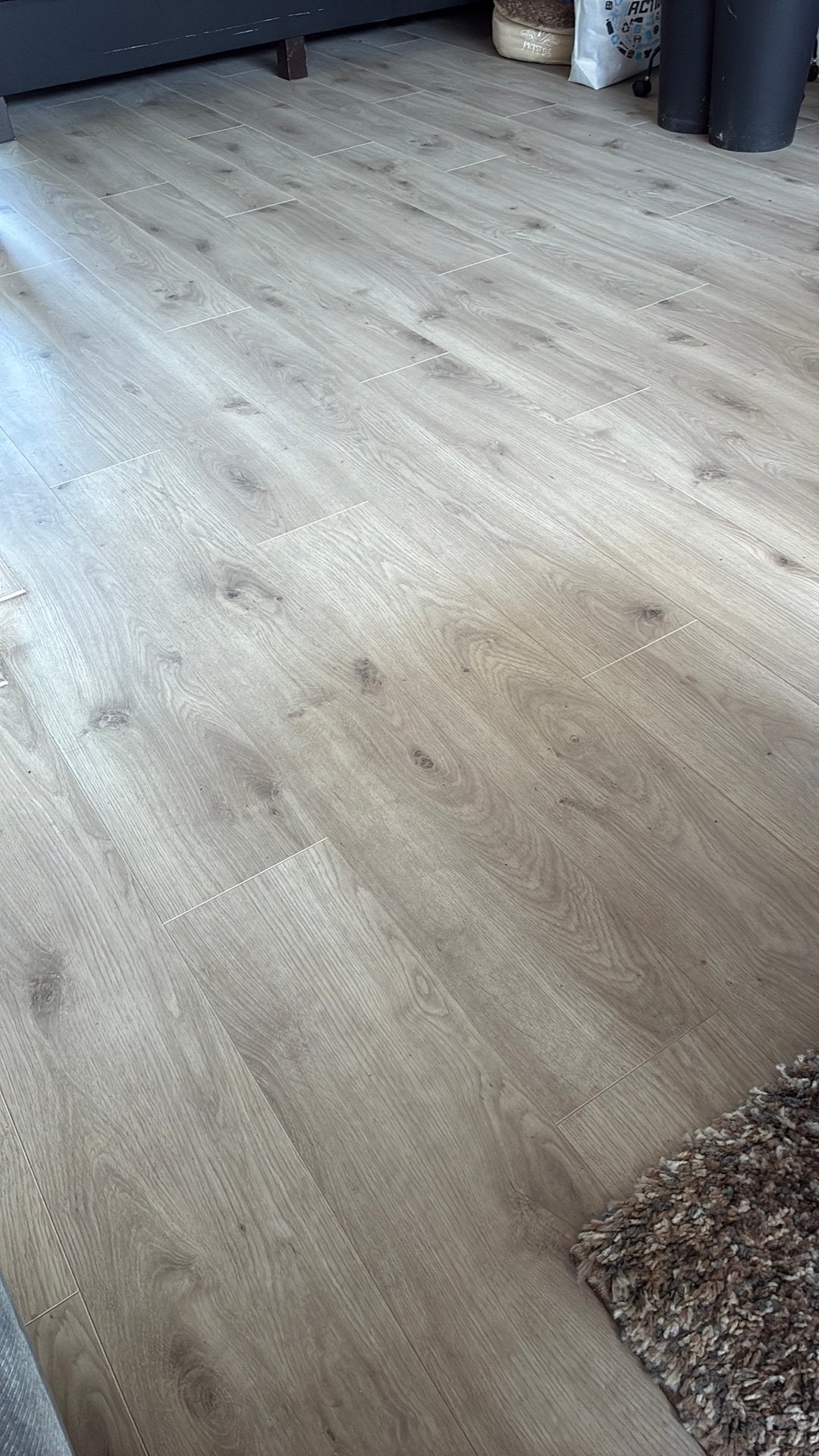 Laminaat vloer, Ophalen, Zo goed als nieuw, Grijs, 50 tot 75 m²