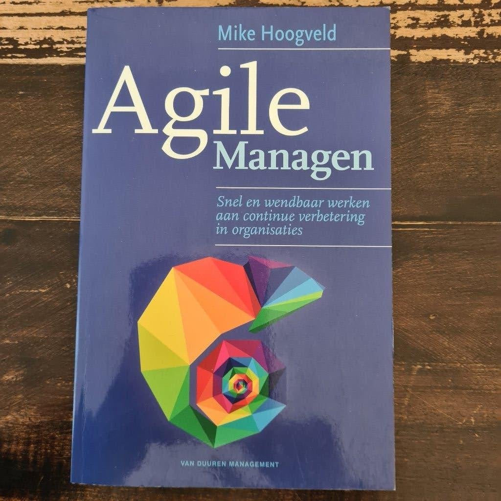 Boek Agile Managen van Mike Hoogveld, Ophalen of Verzenden, Zo goed als nieuw, Mike Hoogveld