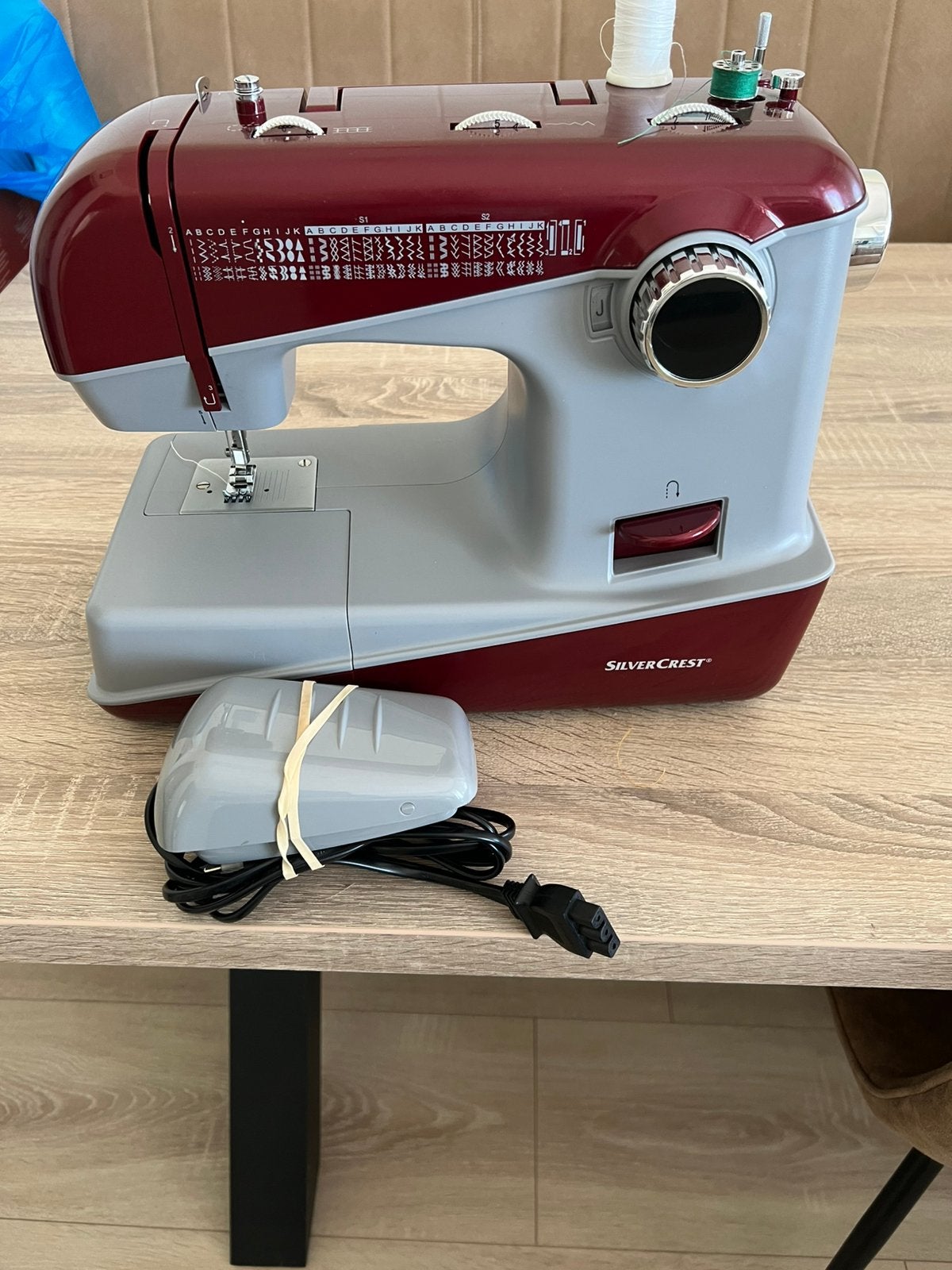 Silvercrest naaimachine, Ophalen of Verzenden, Zo goed als nieuw, Naaimachine, Overige merken