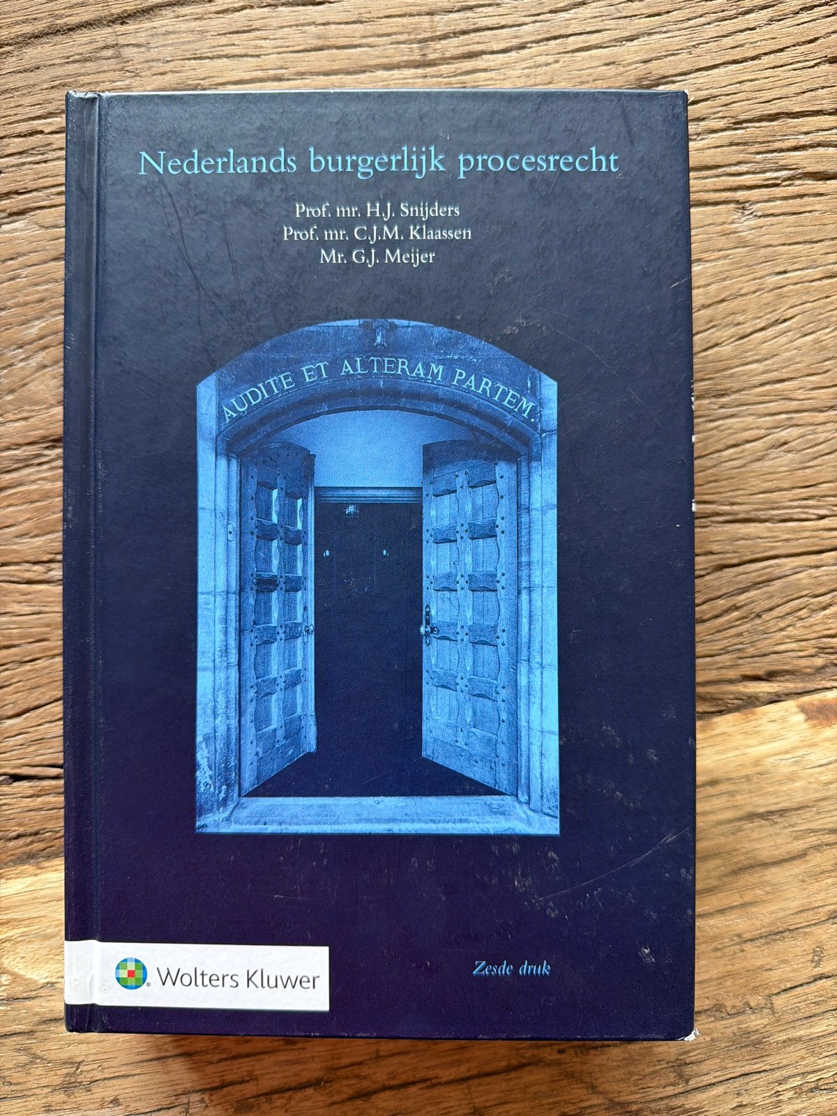 Nederlands burgerlijk procesrecht - Zesde druk, Ophalen of Verzenden, Gamma, Zo goed als nieuw, WO