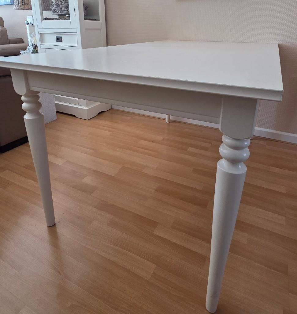 Eettafel uitschuifbaar tot 210cm, Huis en Inrichting, Tafels | Eettafels, Ophalen, Gebruikt, 200 cm of meer, 50 tot 100 cm
