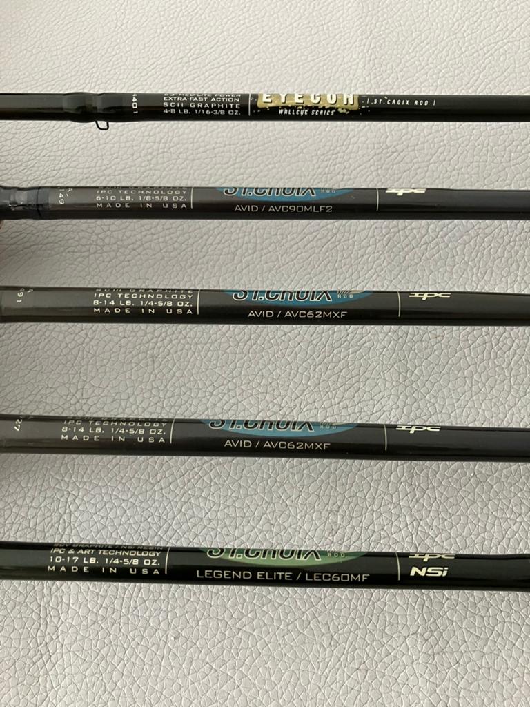 Roofvis-hengel St. Croix, Shimano, Fair Play, Abu Revo (RH), Watersport en Boten, Hengelsport | Roofvissen, Ophalen, Zo goed als nieuw