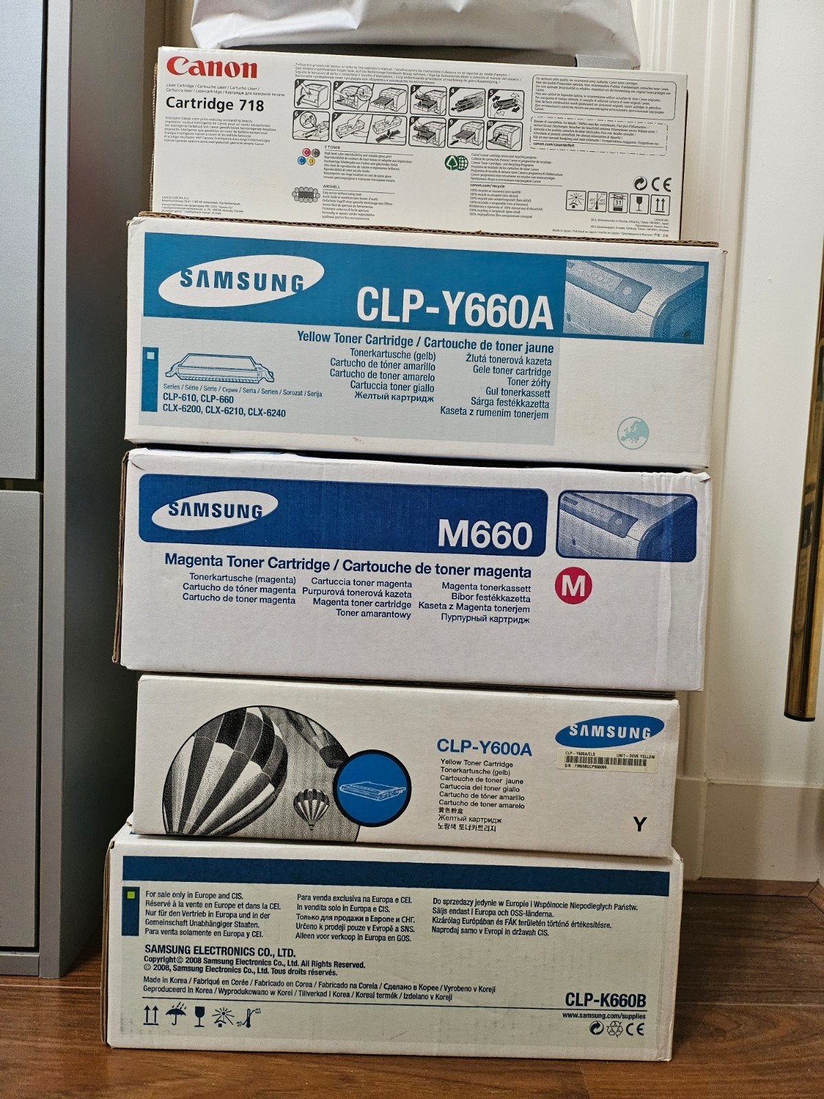 Samsung Toner Cartridge CLP-K660B, set - Nieuw in doos, Computers en Software, Printerbenodigdheden, Ophalen, Nieuw, Toner, Samsung