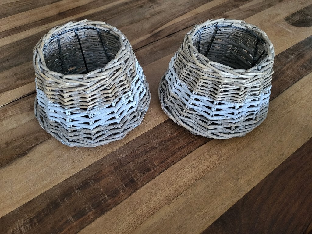 Leuke lampenkampjes, Ophalen, Rond, 17 cm, Gebruikt