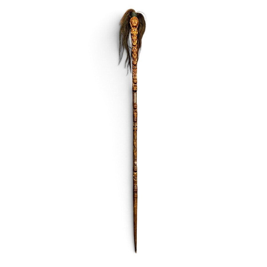 Indonesische Tongkat of Tungkat [ Borneo ], Hout, Ophalen of Verzenden, Indonesië, 175 cm