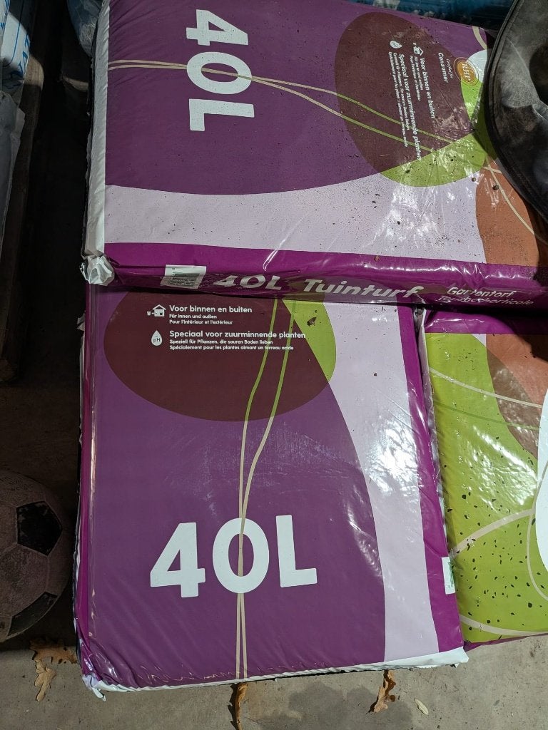 Tuinturf 40 liter, Tuin en Terras, Ophalen, Tuinturf