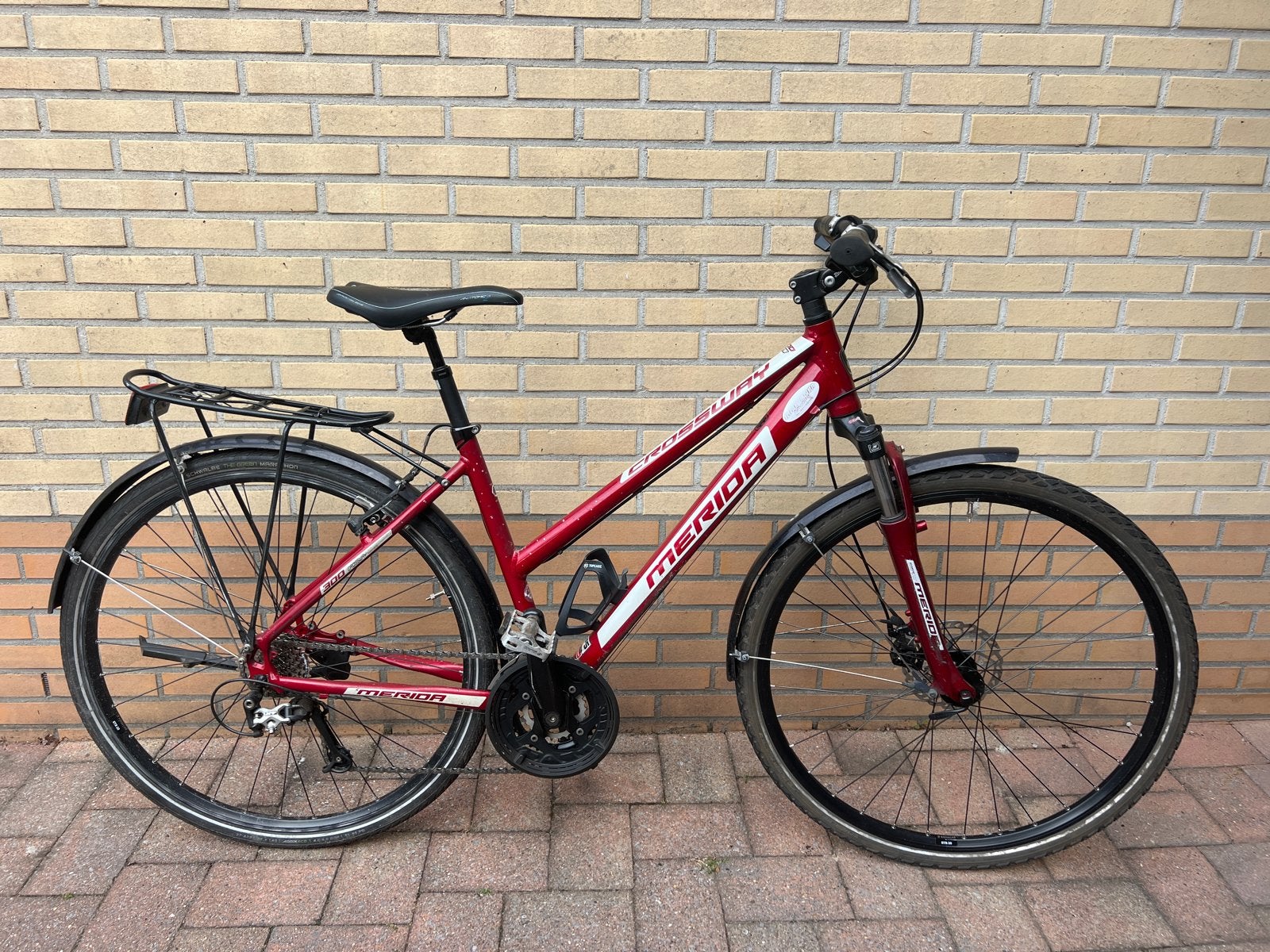 Merida Crossway TFS 5000 Damesfiets - 50cm, 28 inch, Gebruikt, Schijfrem, Ophalen