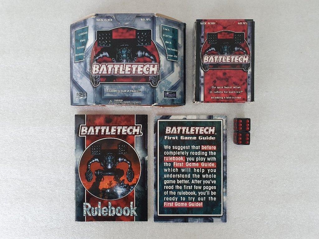 Battletech: Starter Deck WOC 6301 (NIOB), Ophalen of Verzenden, Nieuw, Overige soorten