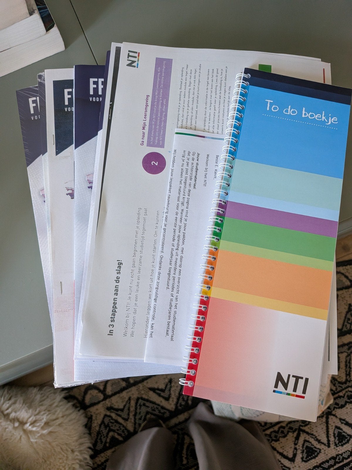 Lesmateriaal NTI Frans voor Gevorderden Cursus, Boeken, Ophalen, Nieuw