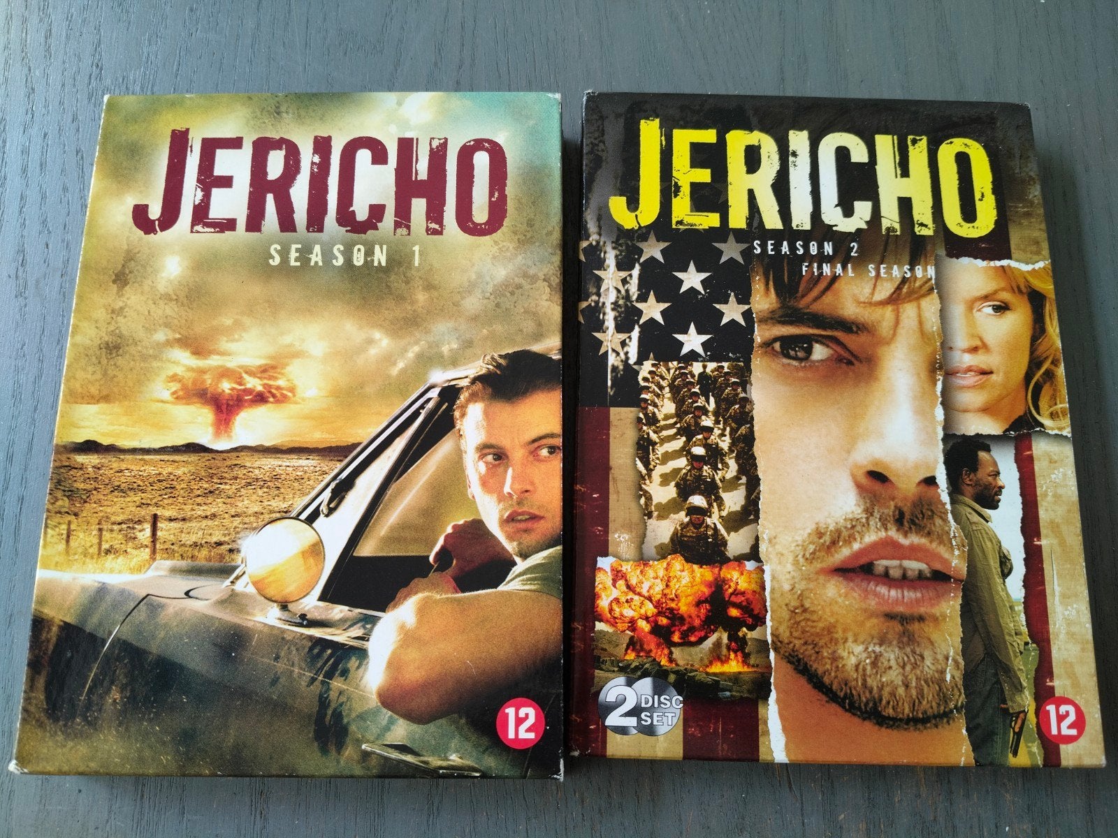 Jericho op dvd, 2 seizoenen, Ophalen of Verzenden, Zo goed als nieuw, Engels, Nederlands