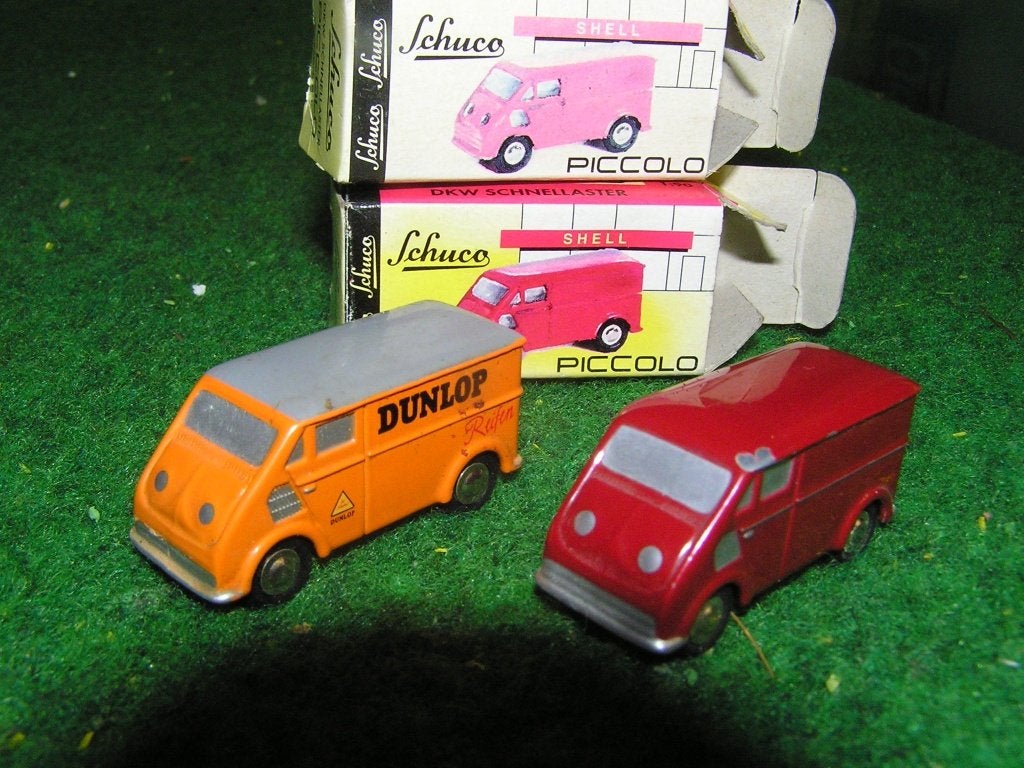 2 x dkw schnellaster, Ophalen of Verzenden, Nieuw, Bus of Vrachtwagen, Schuco