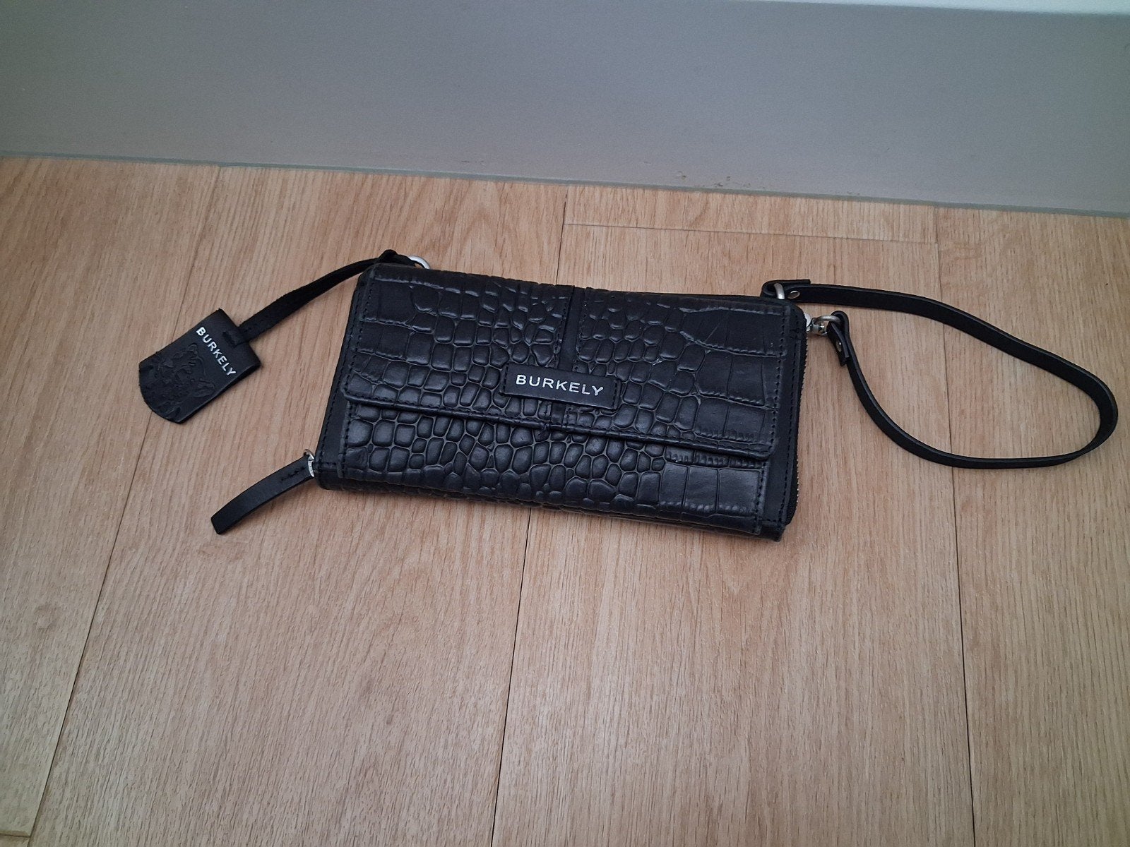 Burkely Coolbie Portemonnee Tas, Verzenden, Nieuw, Zwart, Leer