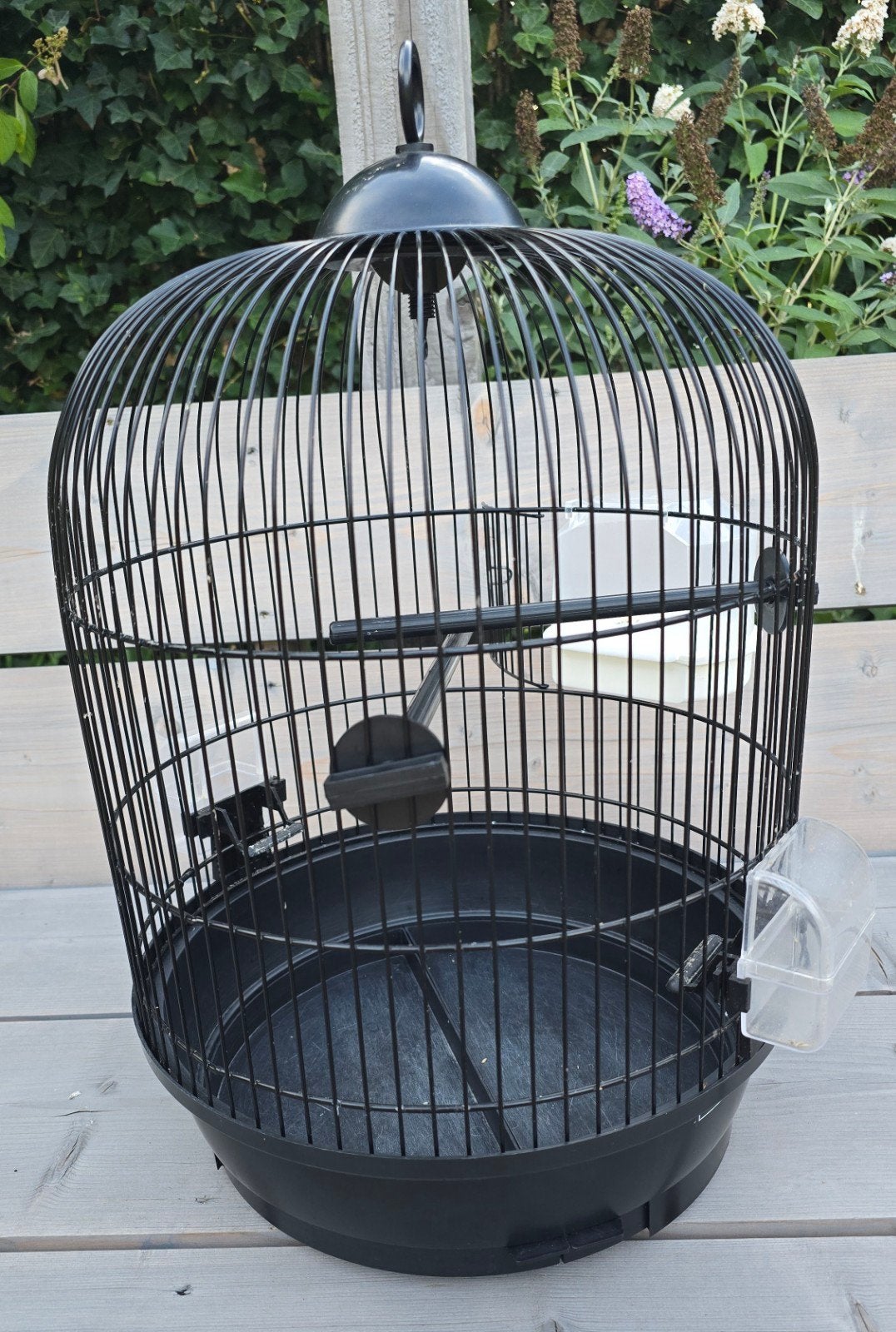 vogelkooi incl accessoires, Dieren en Toebehoren, Ophalen, Zo goed als nieuw, Metaal, Vogelkooi