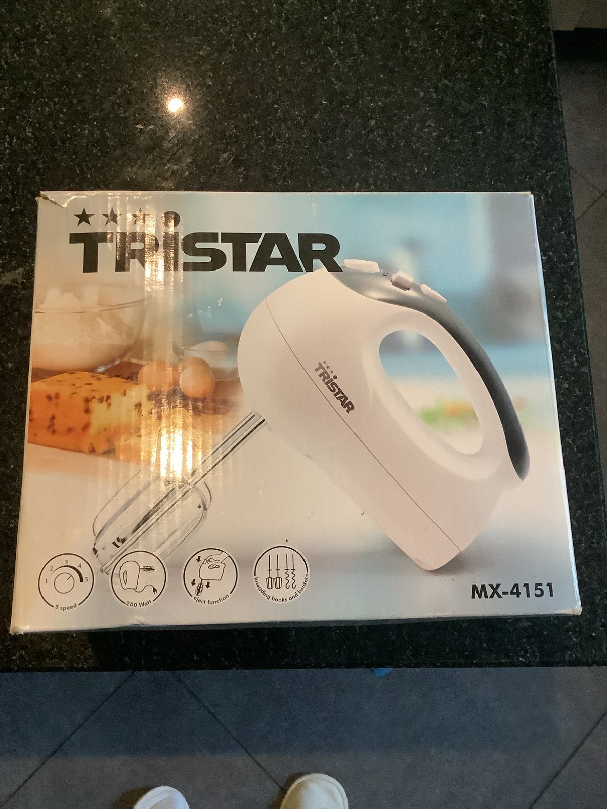 Mixer van Tristar, Ophalen of Verzenden, Gebruikt, 3 snelheden of meer