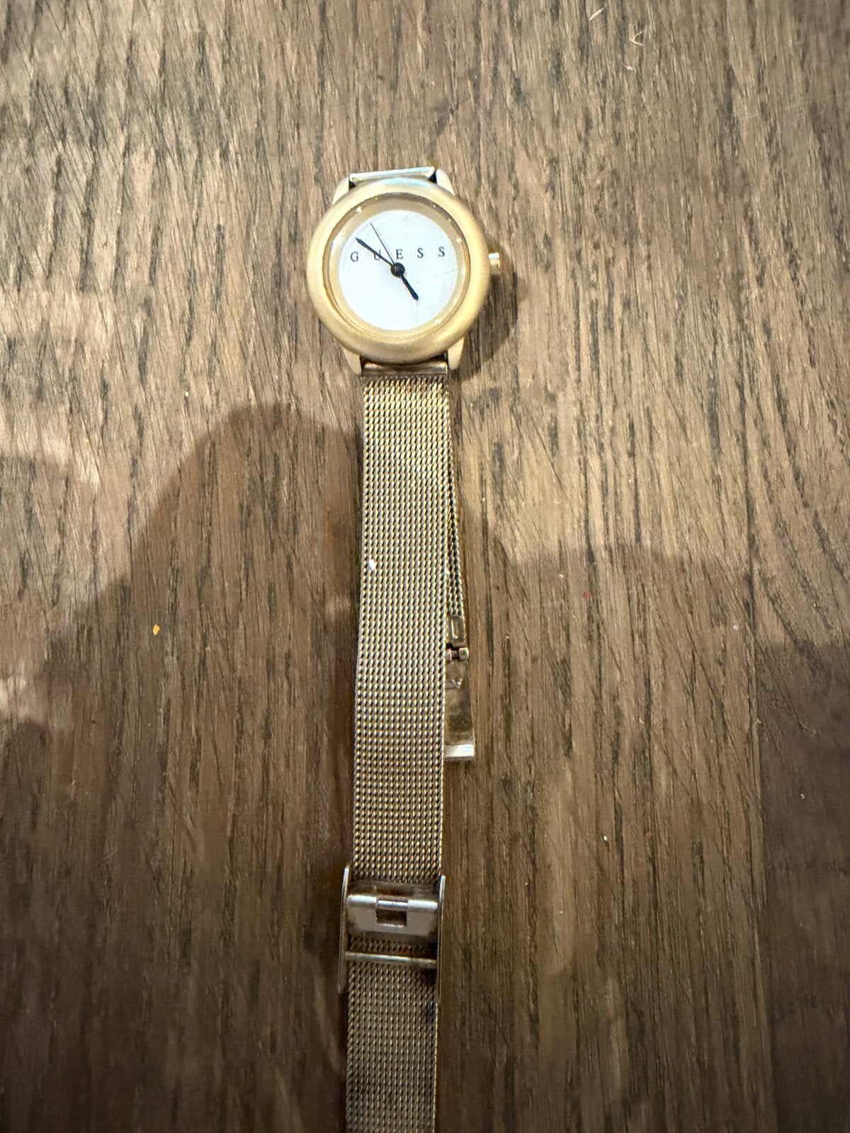 Guess dameshorloge, Ophalen of Verzenden, Zo goed als nieuw, Staal, Guess