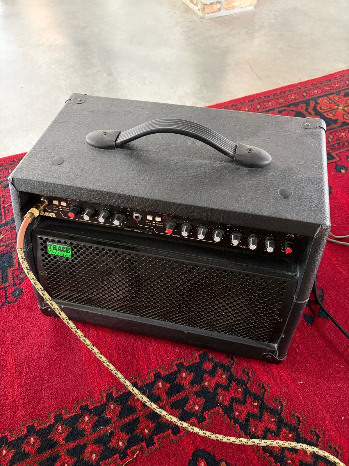 Trace Acoustic TA40CR Akoestische Gitaarversterker, Muziek en Instrumenten, Ophalen, Gebruikt, Gitaar, Minder dan 50 watt