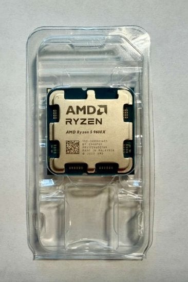 AMD Ryzen 5 9600X, 6-core, Zo goed als nieuw, 3 tot 4 Ghz, AMD Ryzen 5