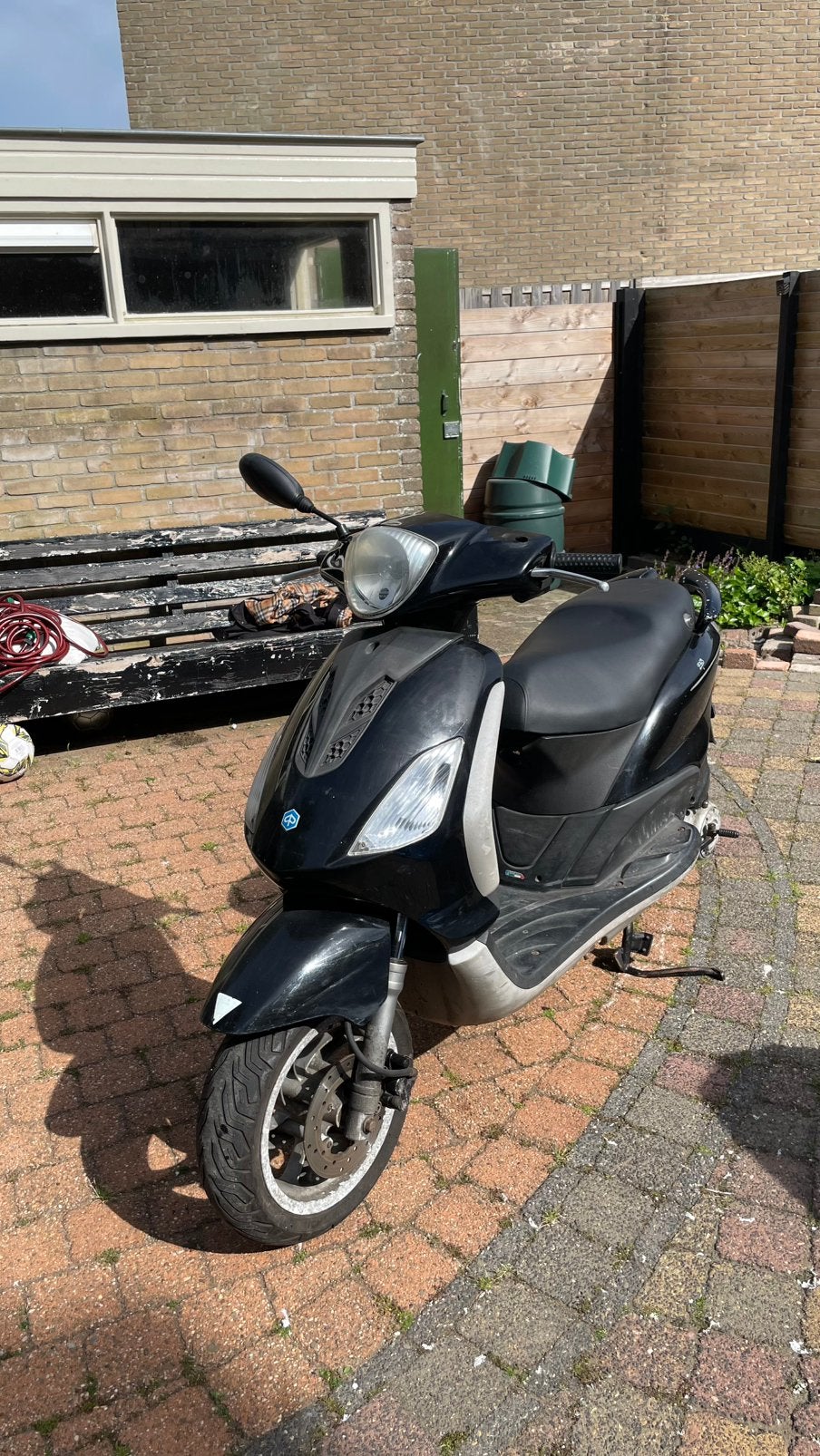 Piagio fly, Ophalen, Zo goed als nieuw, Fly, Benzine