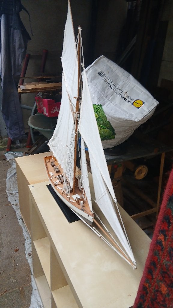 Gedetailleerd scheepsmodel - Stoffig maar goede staat, Ophalen, Gebruikt, Groter dan 1:32, Overige merken