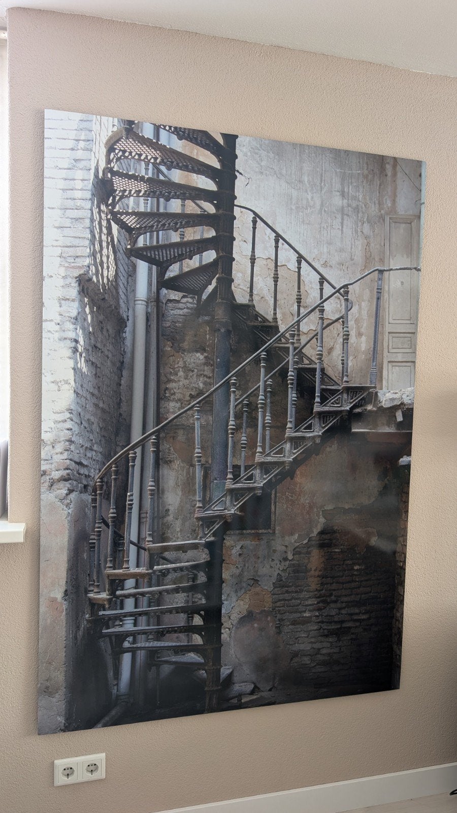 Prachtig schilderij 180x120 cm - Eyecatcher!, Ophalen, Zo goed als nieuw, 125 cm of meer, Schilderij