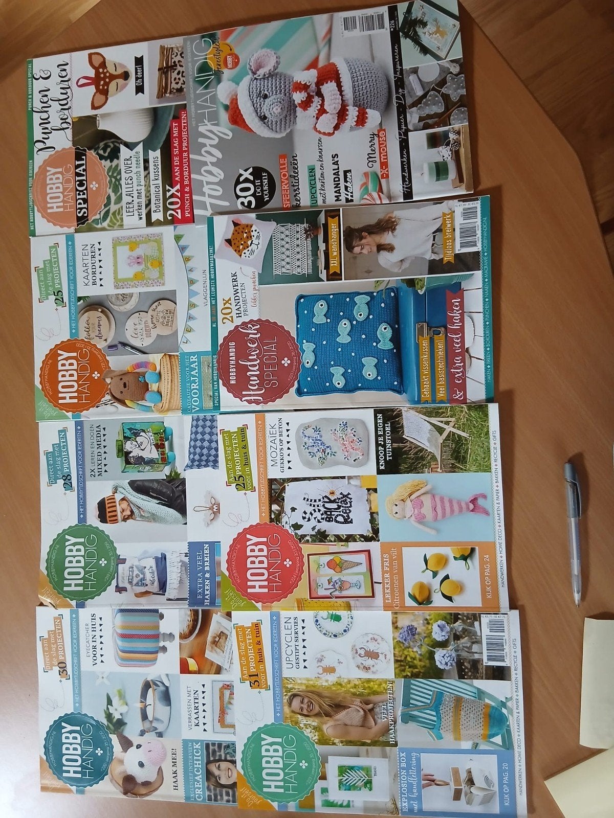 Hobby Handig Tijdschriften - Diverse Nummers, Gebruikt, Overige thema's, Meerkleurig, Ophalen of Verzenden