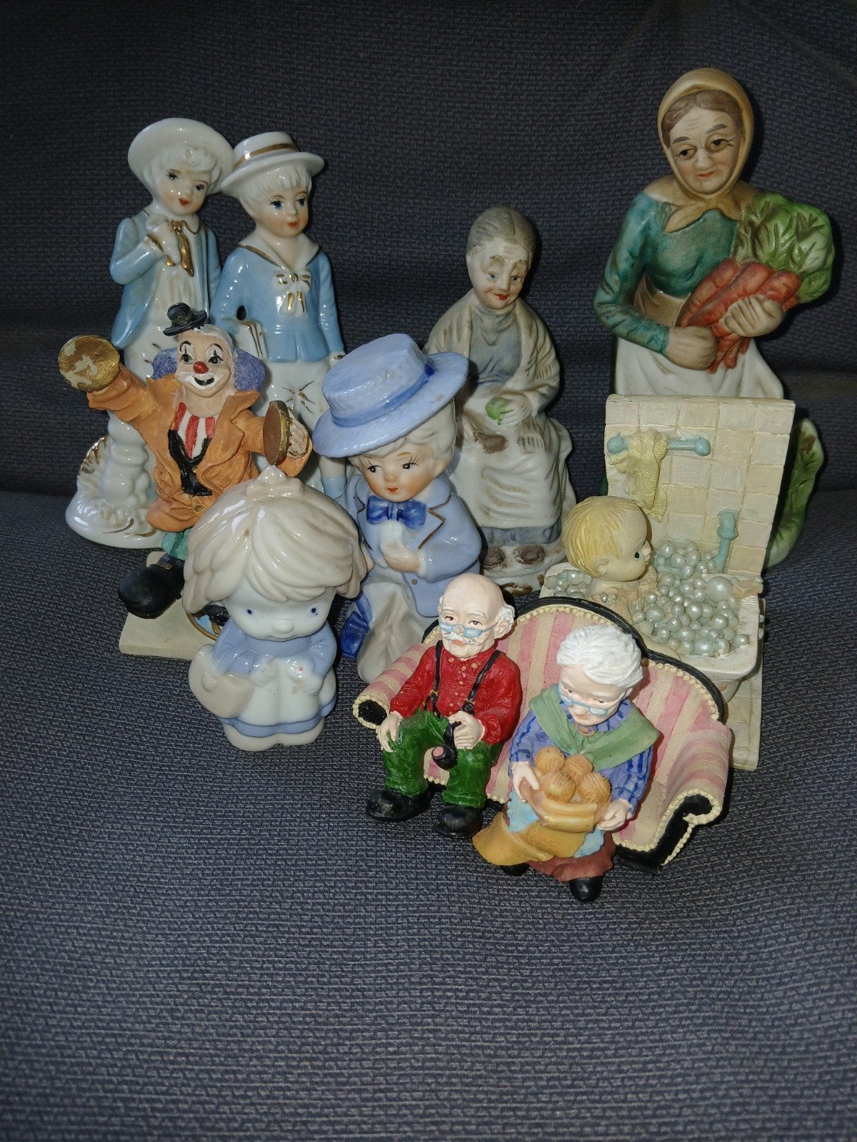 Diverse Porseleinen Beeldjes Collectie, Verzamelen, Ophalen of Verzenden