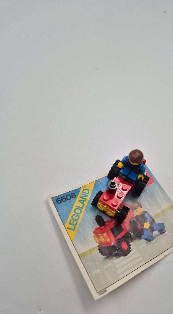 lego mini tractor, Ophalen of Verzenden, Gebruikt