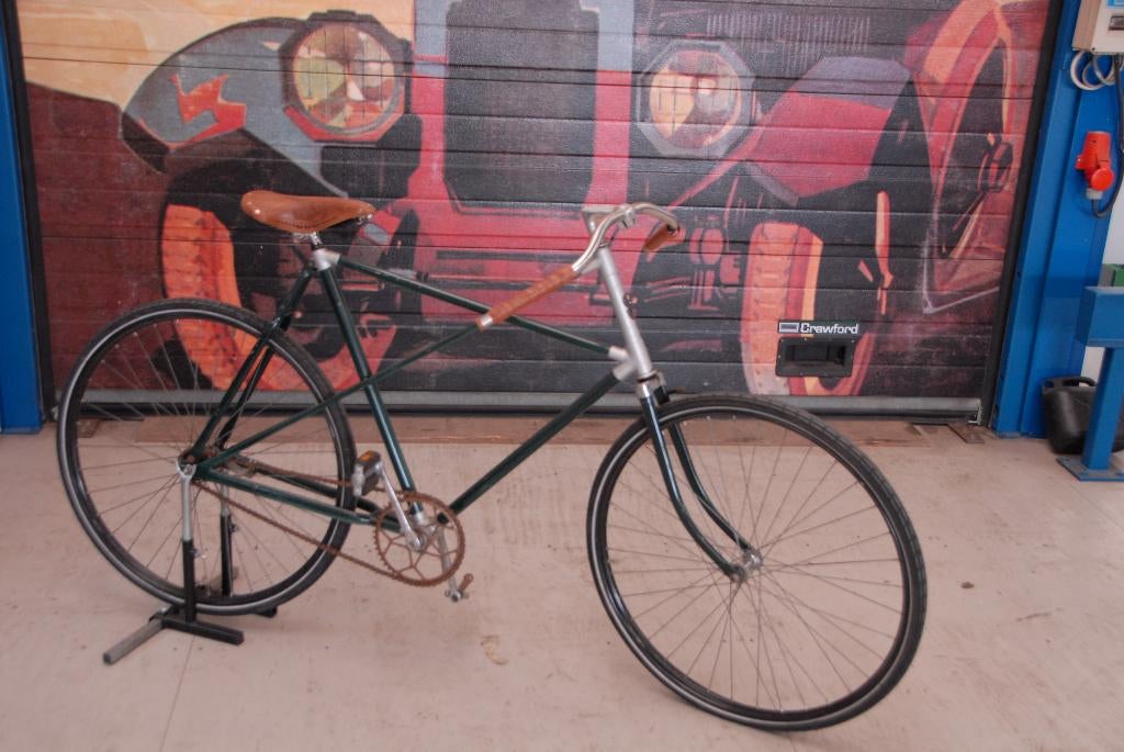 Oldtimer Simplex kruisframe fiets, Fietsen en Brommers, Fietsen | Oldtimers, 59 cm of meer, Jaren '30, Terugtraprem, Ophalen