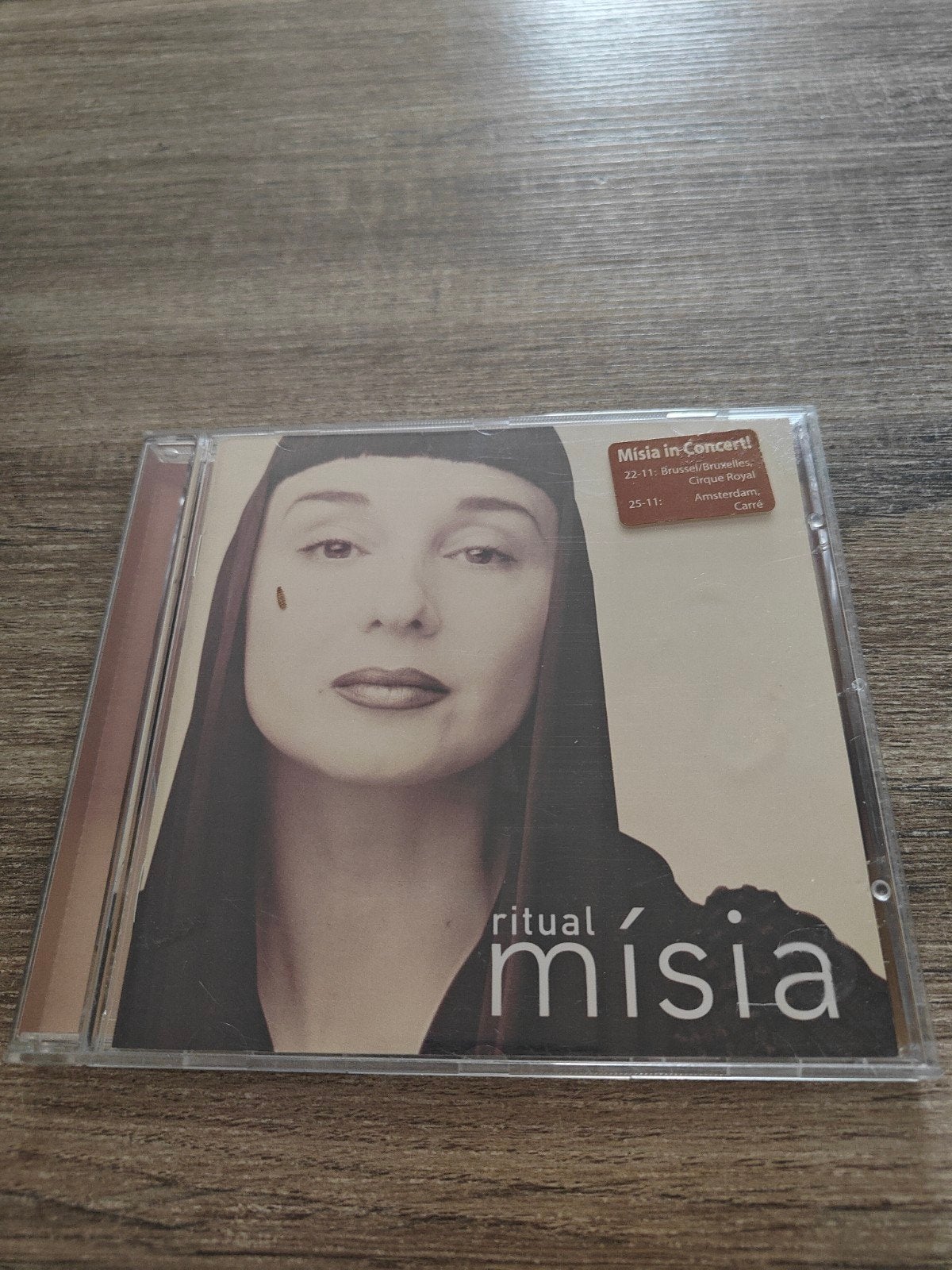 Mísia - Ritual CD (2001), Fado, Inclusief doosje, Ophalen of Verzenden, Zo goed als nieuw