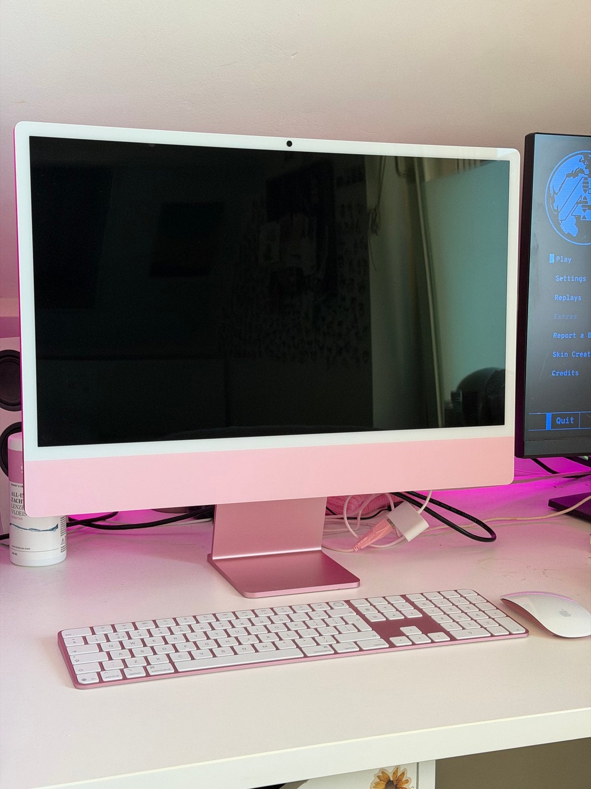 iMac 24" Roze - M4 10C-CPU/GPU - 16GB RAM - 256GB SSD, Computers en Software, Ophalen, SSD, IMac, Zo goed als nieuw