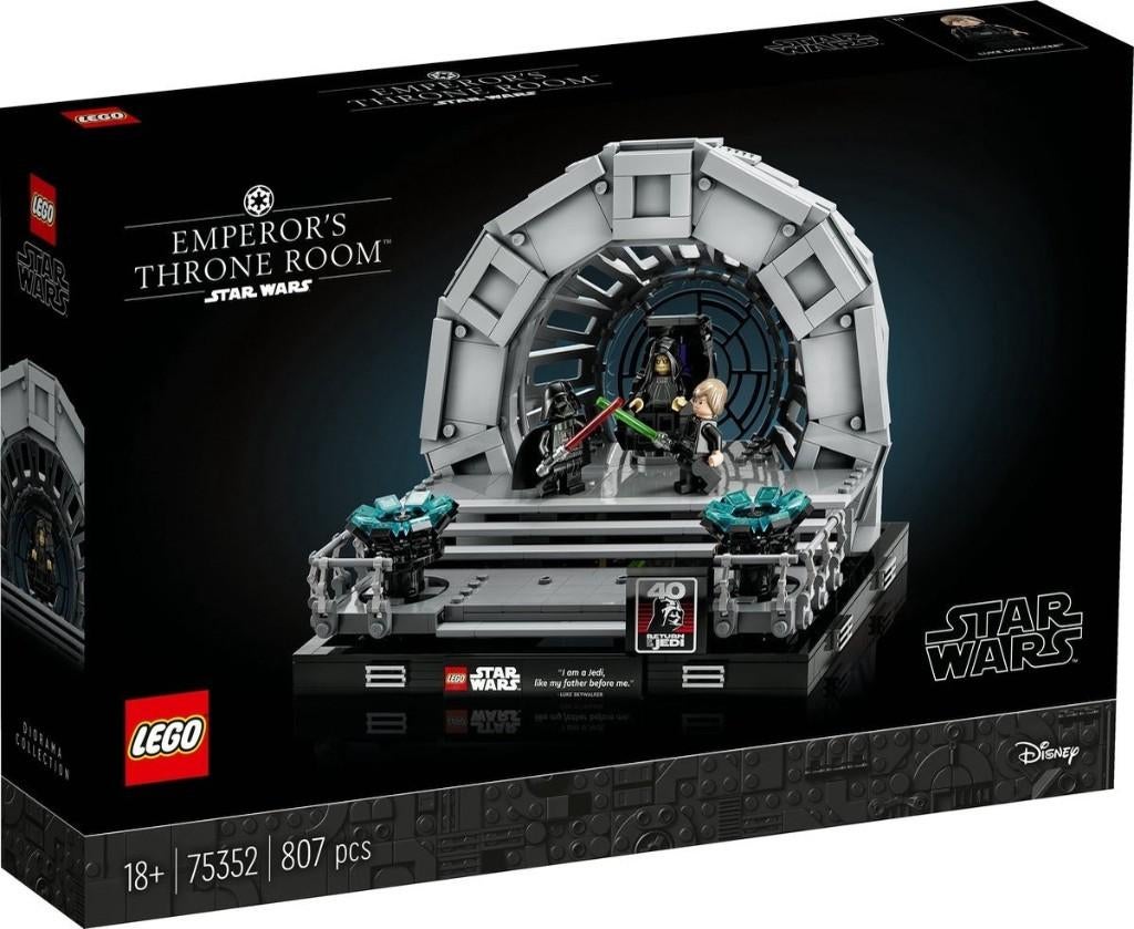 LEGO Star War Troonzaal van de Keizer Diorama 75352, Ophalen, Star Wars, Lego, Nieuw