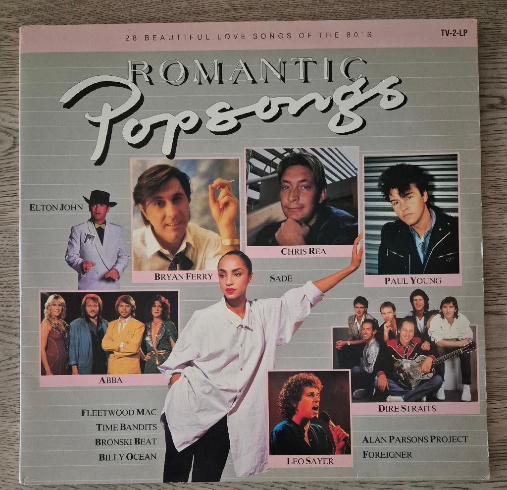 Various – Romantic Popsongs (2lp), Gebruikt, 1980 - 1989, Ophalen of Verzenden, Pop
