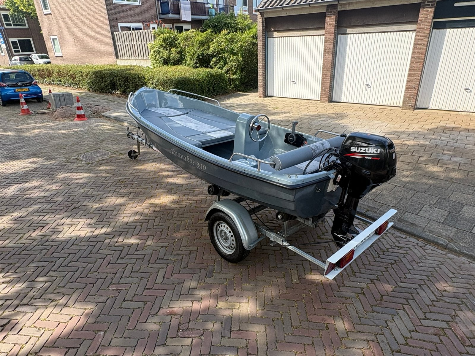Nauteakos sloep tender consoleboot motorboot suzuki 8 Pk., Ophalen, Minder dan 1500 kg, Gebruikt, Overige typen