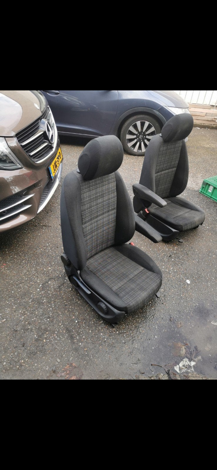 W447 COMFORT  vito stoel passagierskant, Ophalen