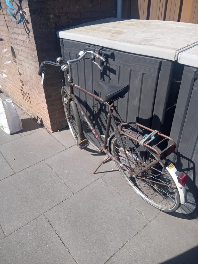 Te koop oude herenfiets, Ophalen, Motobecane, Gebruikt, Versnellingen