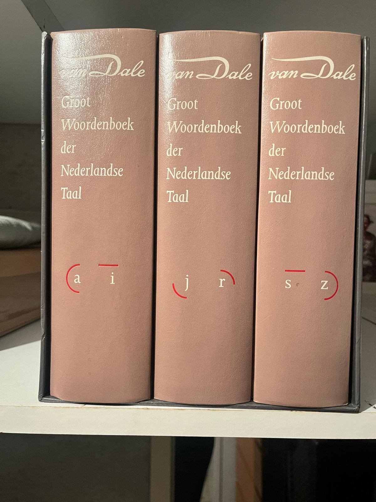 Complete serie Dikke van Dale woordenboek - Zeer goede staat, Ophalen of Verzenden, Zo goed als nieuw, Van Dale, Nederlands