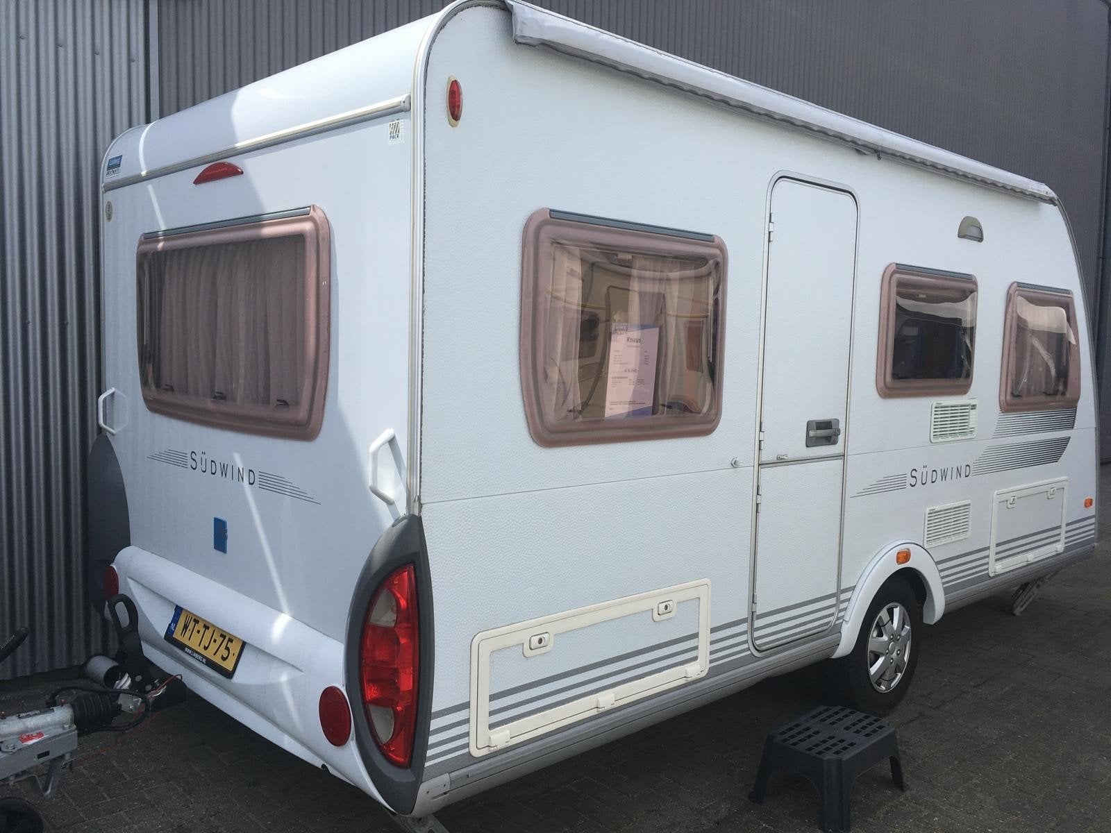 zeer complete Knaus Sudwind 450, Caravans en Kamperen, Rondzit, Koelkast, Particulier, Knaus